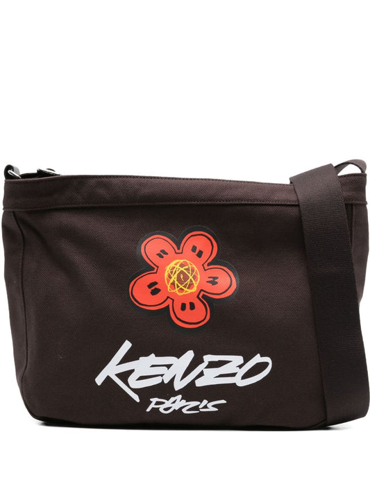 KENZO FUTURA Kenzo x Futura 2000' large crossbody bag 'Kenzo Utility' in canvas
