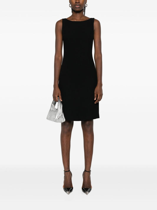 Emporio Armani Sleeveless boat-neck dress