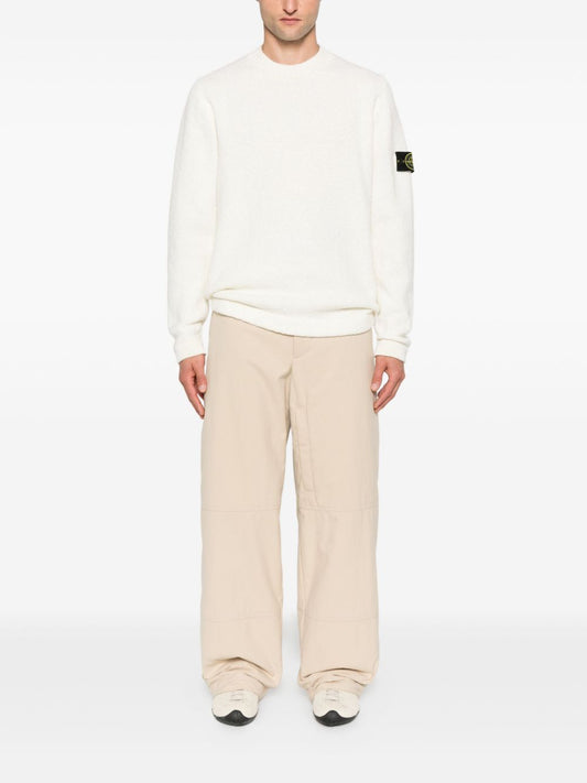 Stone Island Sweaters Ivory