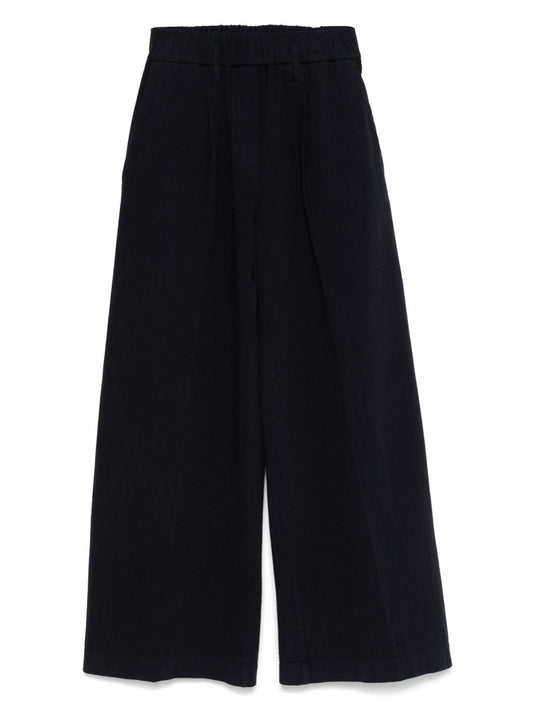 Forte Forte Trousers Blue