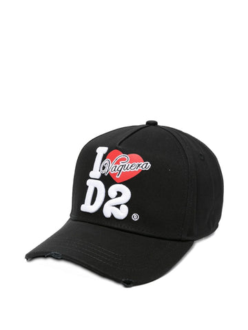 Dsquared2 Vaquera X D2 I Love D2 Baseball Cap