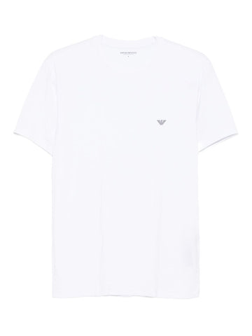 Emporio Armani Fitted loungewear t-shirt in soft modal