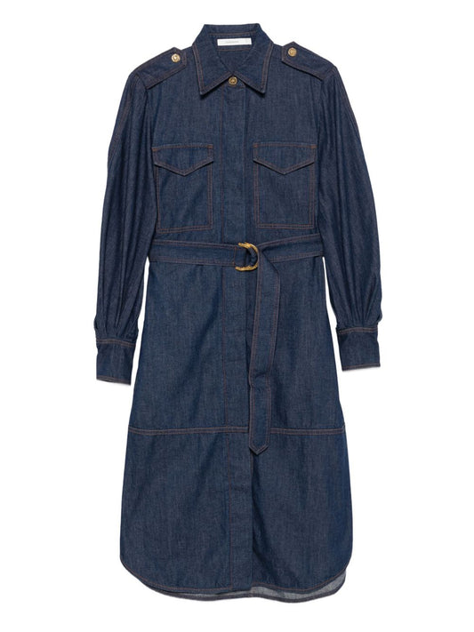 Zimmermann Belted denim shirt dress