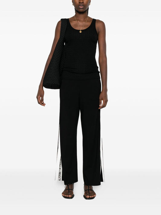 Elisabetta Franchi Trousers Black