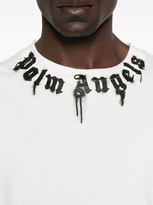 Palm Angels T-shirts and Polos White