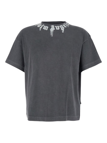 Palm Angels T-shirts and Polos Grey