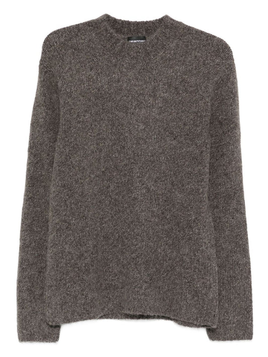 Emporio Armani Wool crew-neck sweater