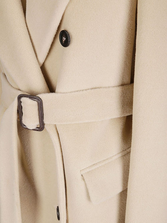 Tagliatore Coats Beige