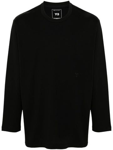 Y-3 T-shirts and Polos Black