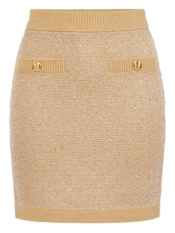 Elisabetta Franchi Skirts Beige