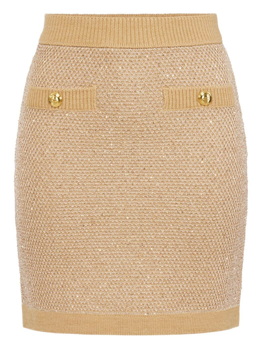 Elisabetta Franchi Skirts Beige