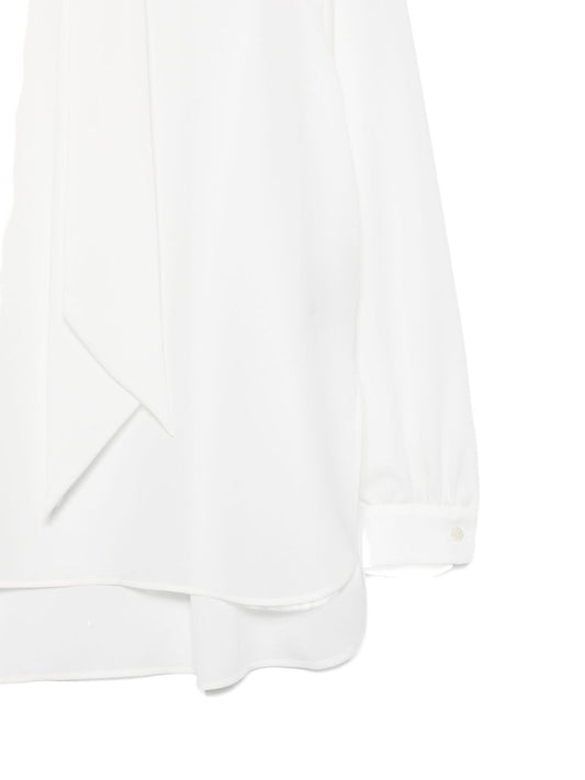 Emporio Armani Neck-tie blouse