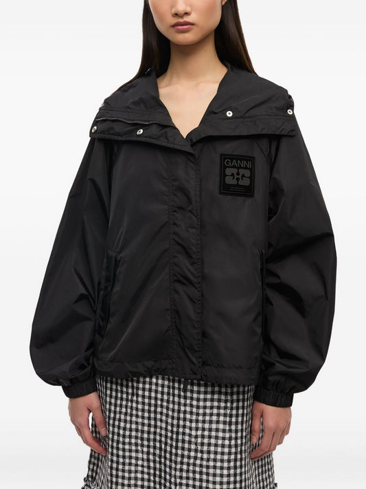 GANNI Coats Black
