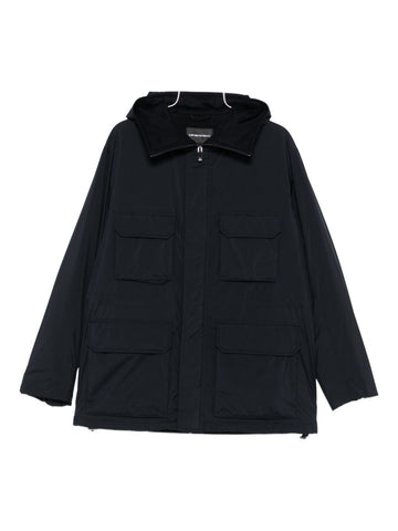 EMPORIO ARMANI CAPSULE Coats Blue