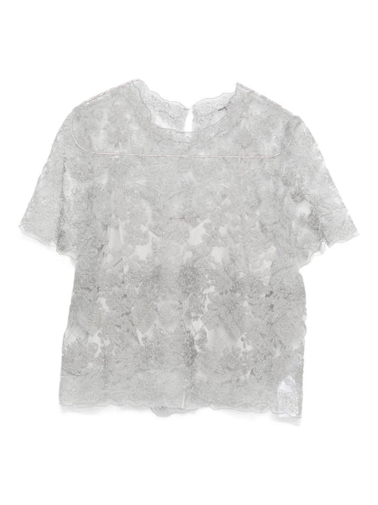 Ermanno Scervino Short-sleeved top