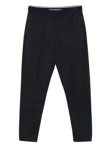 Emporio Armani Elastic-waistband track pants