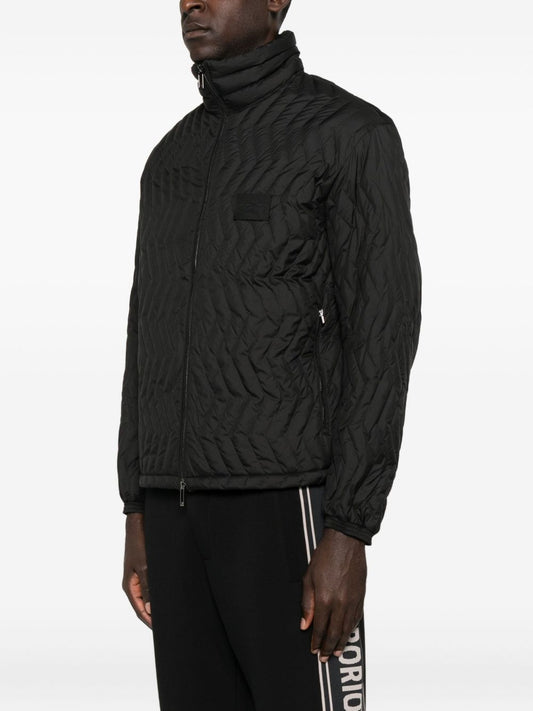 Emporio Armani Coats Black