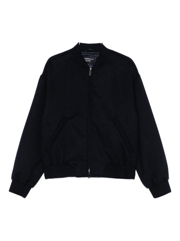 Emporio Armani Coats Blue