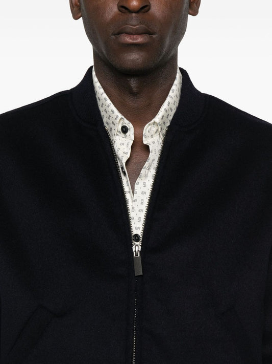 Emporio Armani Coats Blue