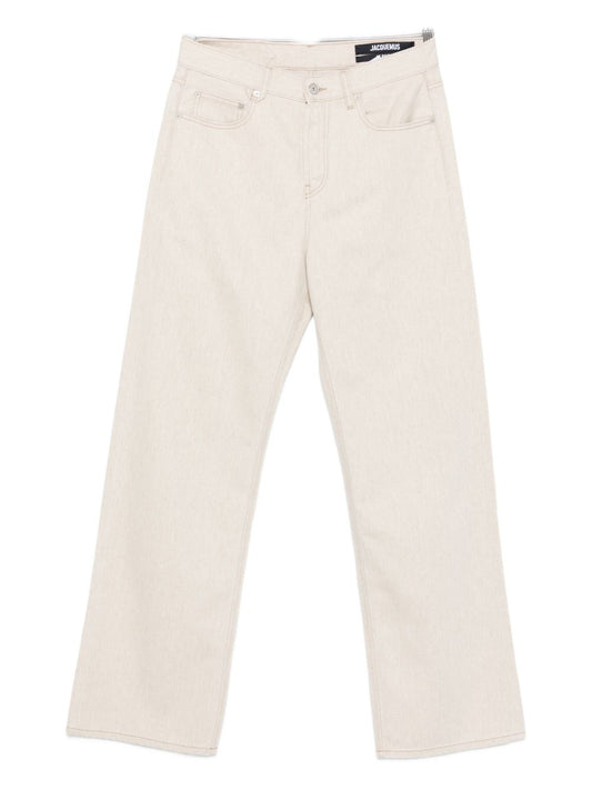 JACQUEMUS Jeans Beige