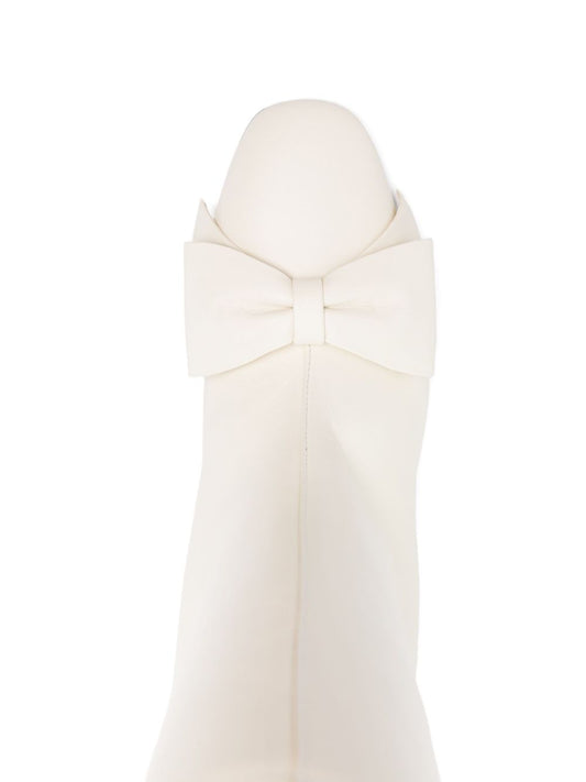 Valentino Garavani 40mm Bow Leather Boots