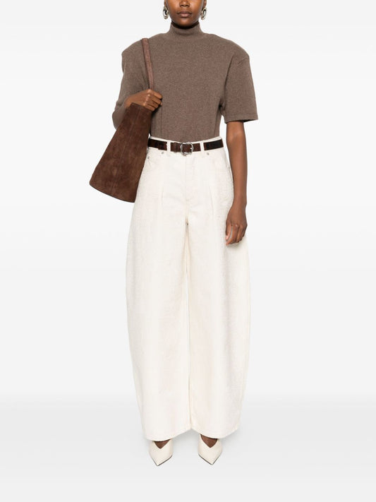 JACQUEMUS Jeans White
