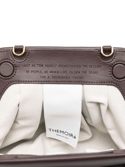 Themoire' Bios pleated clutch bag