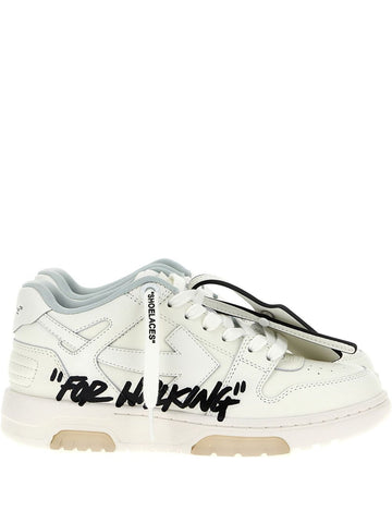 Off White Out Of Office "For Walking" leather sneakers