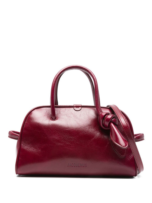 Jacquemus top-handle knot-detail bag