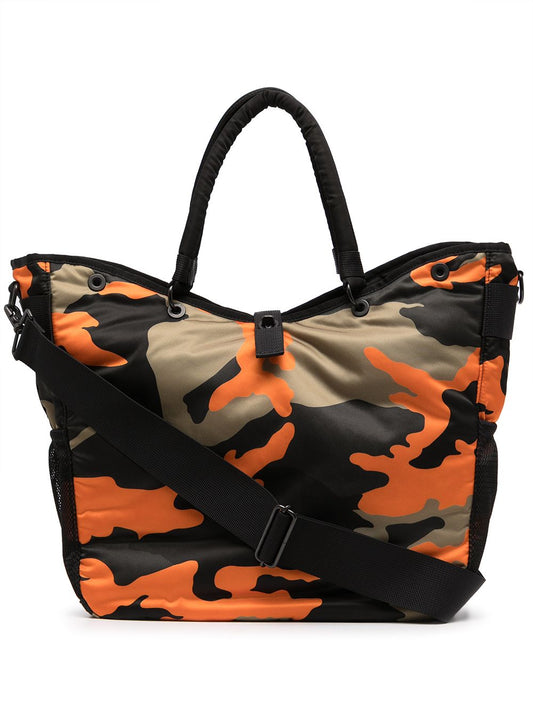 Porter Camouflage large tote bag