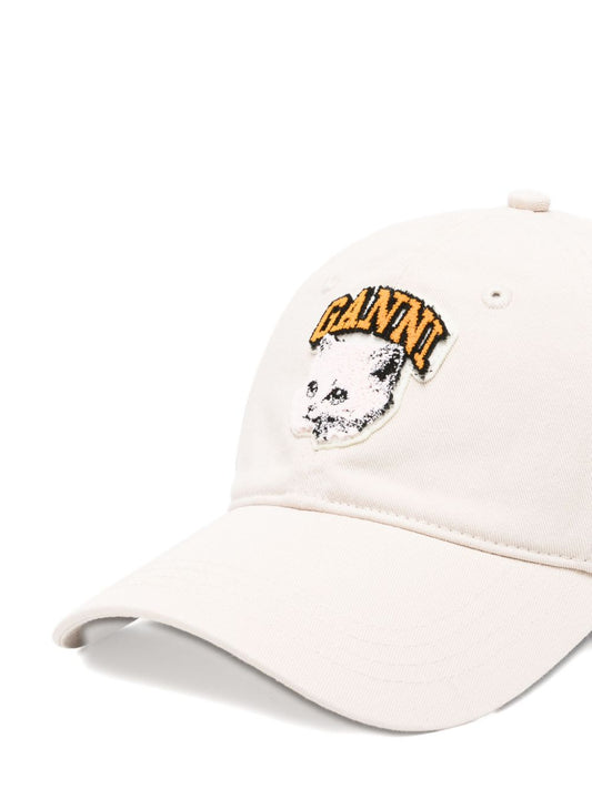 GANNI Hats Beige