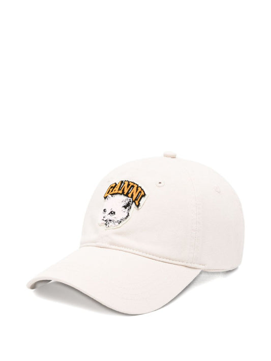 GANNI Hats Beige
