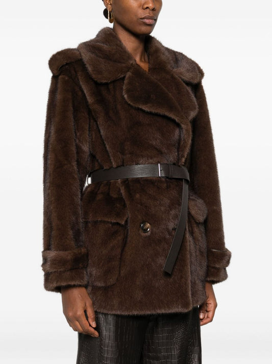 Parosh Coats Brown