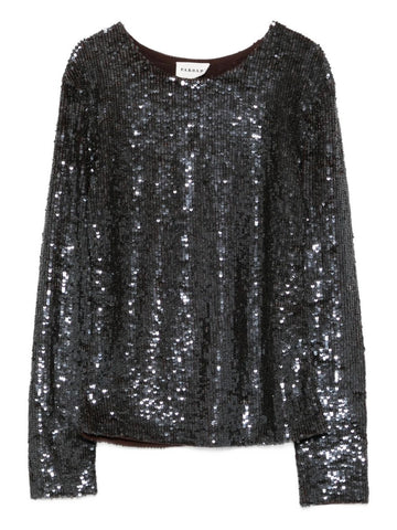 P.A.R.O.S.H. Sequined top