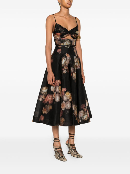 Zimmermann Hypnotic Twist midi dress