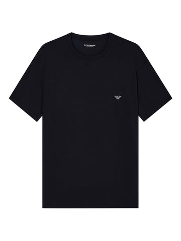 Emporio Armani Fitted loungewear T-shirt in soft modal