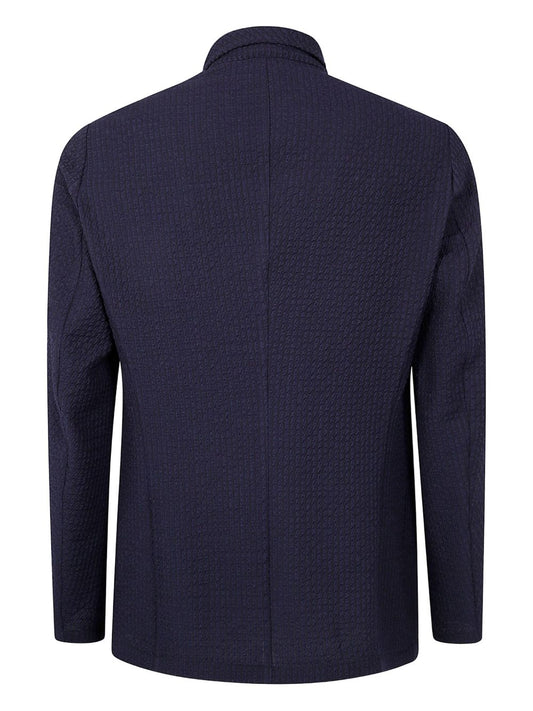 Emporio Armani Textured wool jacket