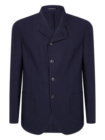 Emporio Armani Textured wool jacket