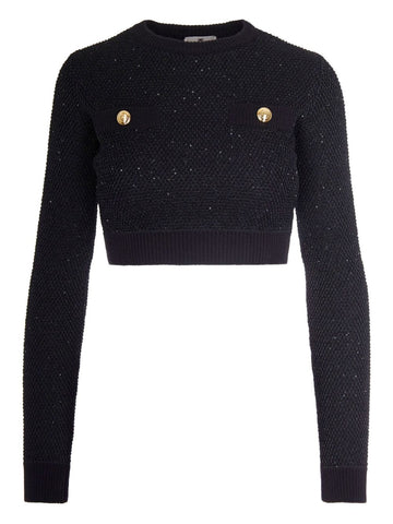 Elisabetta Franchi Sweaters Black