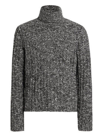 Dolce & Gabbana Roll-neck speckled sweater