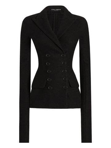 Dolce & Gabbana Double-breasted wool cloth jacket