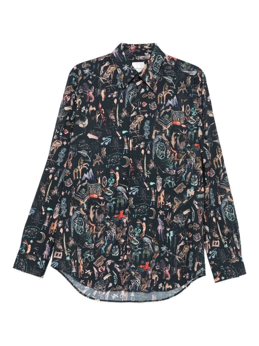 Paul Smith Shirts Blue
