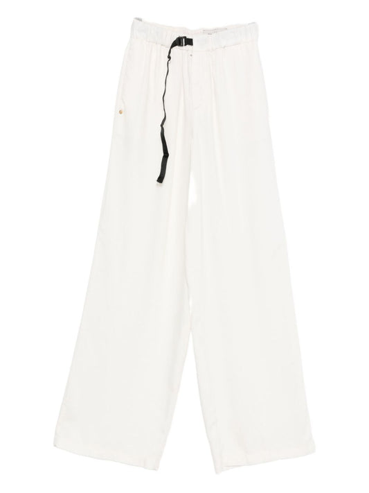 WHITE SAND Trousers Cream