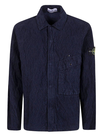 Stone Island Shirts Blue