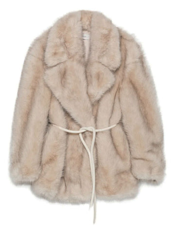 SportMax  Coats Beige