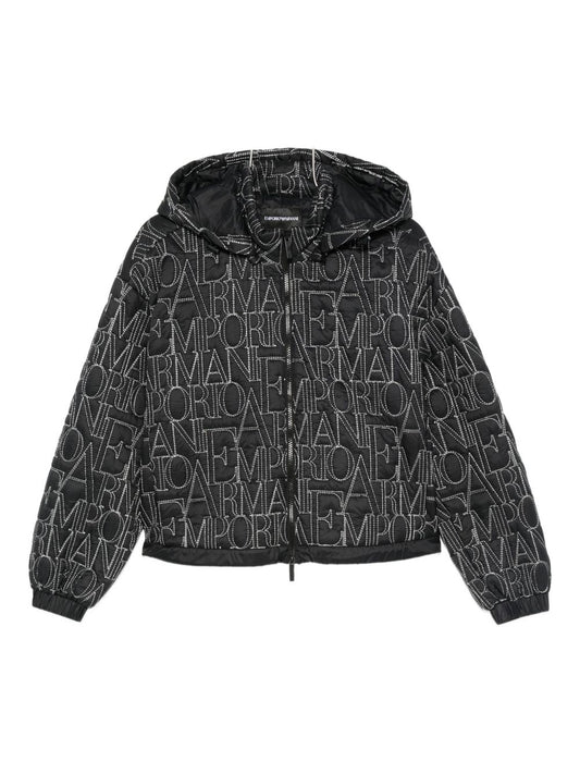 Emporio Armani Coats Black