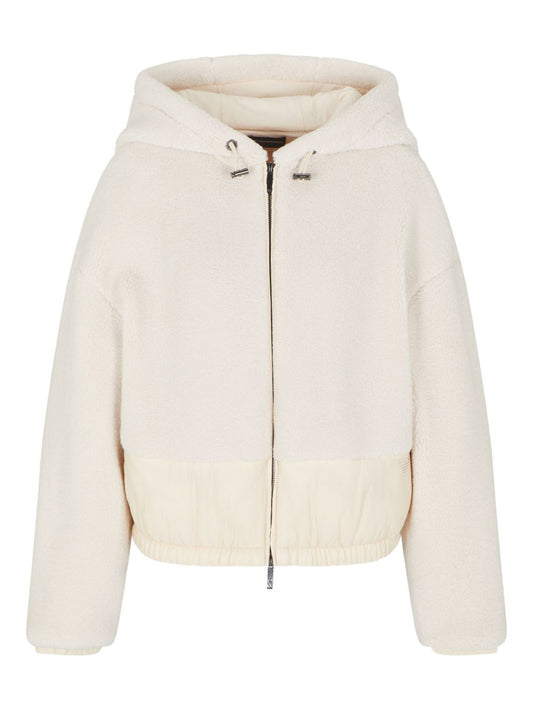 Emporio Armani Coats Ivory