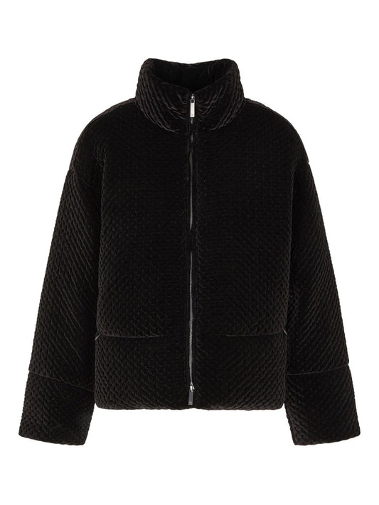 Emporio Armani Coats Black