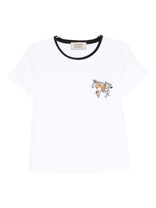 ALESSANDRO ENRIQUEZ T-shirts and Polos White