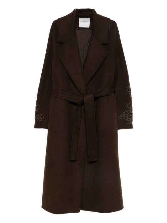 ERMANNO FIRENZE Coats Brown